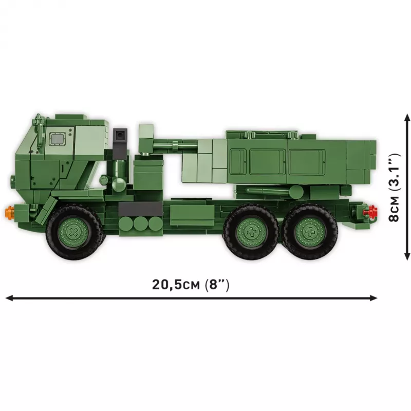 COBI 2626 Armed Forces M142 HIMARS 621 kaladėlių konstruktorius