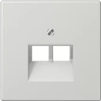 JUNG LS 969-2 UA LG - Pilka - Termoplastas - įprastinis - JUNG - UAE 2 x 8 UPO - UAE 8-8 UPO - UAE 8-8 UPOK6E - UAE 8-8 UPOK6 - MK-POF-2UAE - RJ-45 kištukinis modulis
