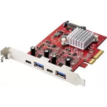 Renkforce RF-4679642 2+2 prievadų USB 3.2 Gen 2 valdiklio kortelė USB 3.2 Gen 2, USB-C™ PCIe (RF-4679642)