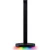 Razer Base Station V2 Chroma, juodas, 2x USB 3.1 prievadai, 1x 3,5 mm kombinuotas prievadas su įmontuotu DAC, 7.1 erdvinis garsas, Razer Chroma™ RGB, aliuminio konstrukcija, neslystantis pagrindas