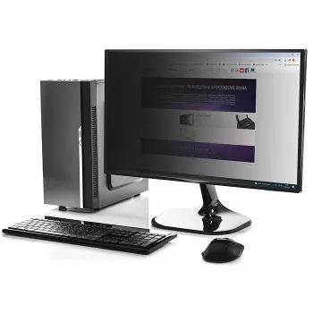 Qoltec GDPR privatumo filtras 23 col. | 16:9 | Akių apsauga | Panoraminis