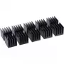 Alphacool GPU RAM aliumininiai aušinimo radiatorėliai 15x15mm - juodi 10 vnt. (17155)