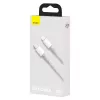 USB-C į Lightning Baseus High Density Braided kabelis, 20W, PD, 2m (baltas)