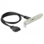 Lizdinės plokštės laikiklis DeLOCK 89937 su 1 x USB Type-C prievadu