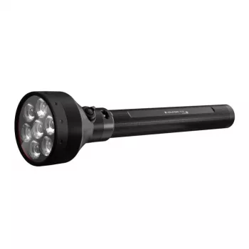 Rankinis žibintuvėlis Ledlenser P21R Black įkraunamas LED, 1000 lm, IP68, 32700 baterija, 1100 m spindulys