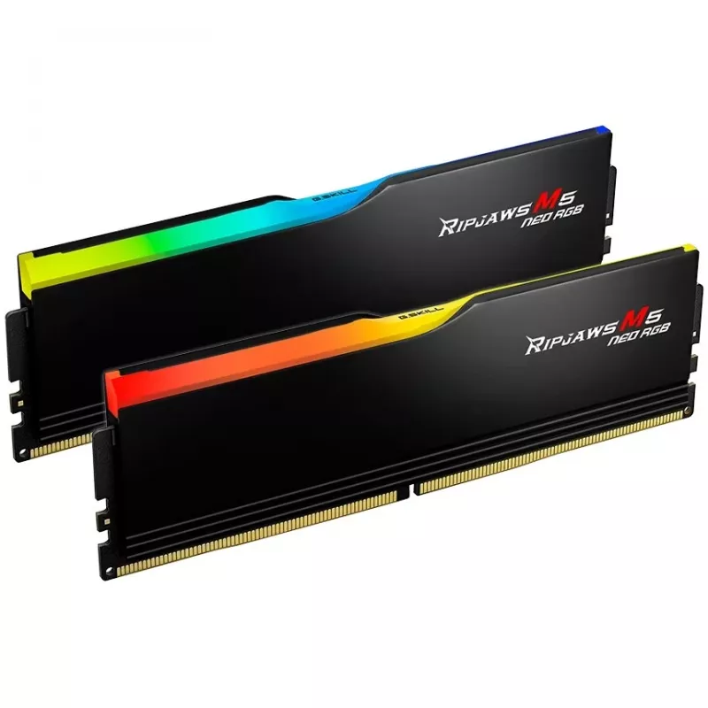 G.Skill Ripjaws M5 Neo DDR5-6000 64 GB (2x 32 GB) Dual-Kit, juoda, AMD EXPO