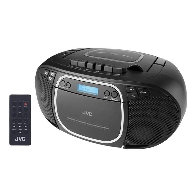 JVC RC-E561B-DAB CD grotuvas Juodas Nešiojamas CD grotuvas