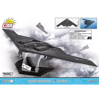Konstruktorius Cobi Northrop Grumman B-2 SPIRIT modelio rinkinys