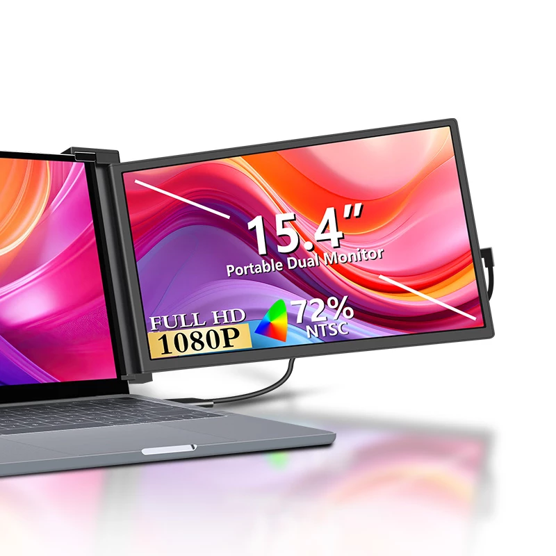 Nešiojamas monitorius nešiojamam kompiuteriui Extralink Smart Life S3 15.4, IPS, 1920x1080