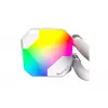 AIO vandens aušintuvas Montech Hyper Flow ARGB 240 mm White – 240 mm radiatorius, ARGB apšvietimas, balta spalva