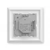 Homematic IP 161333A0 sieninis termostatas su stikliniu korpusu ir CO2 jutikliu, skaitmeninis RF, 230 V, 54,5×54,5×29 mm