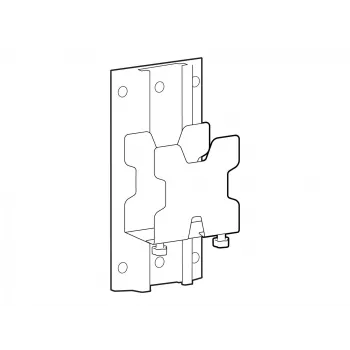 Ergotron Mini-PC-Holder – montuojamas ant sieninio bėgelio