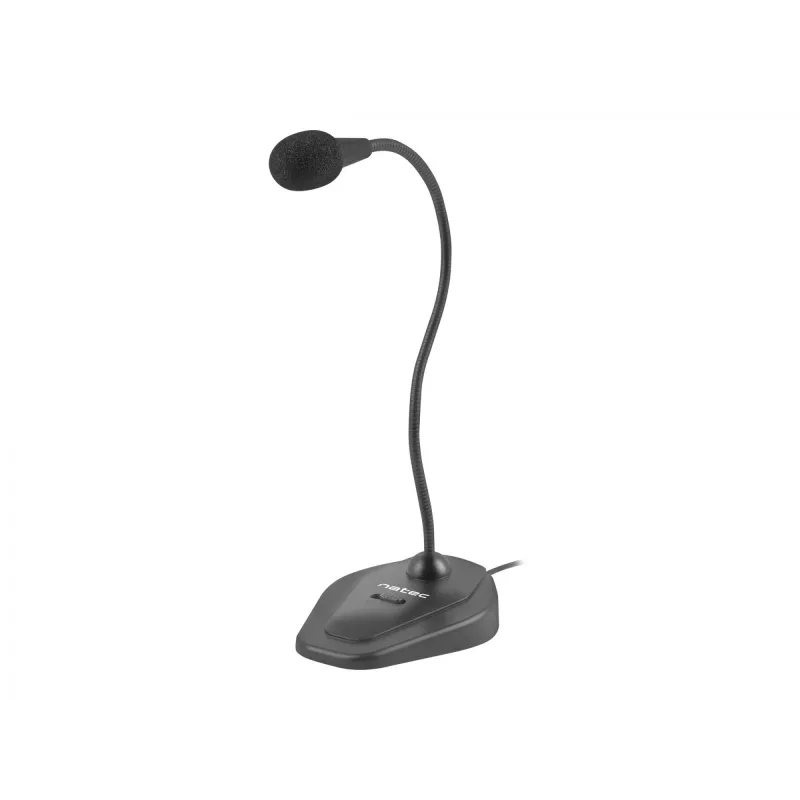 Stalinis mikrofonas PC NATEC Giraffe 2 Juodas
