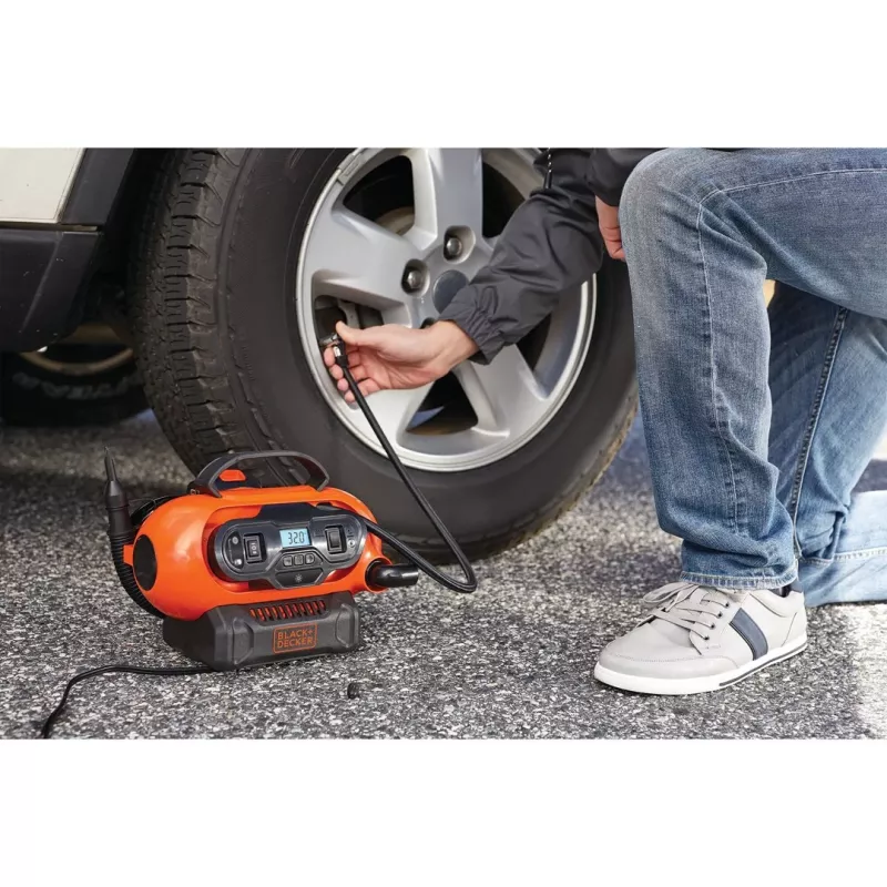 Black & Decker BDCINF18N-QS oro kompresorius 160 l/min AC/12V