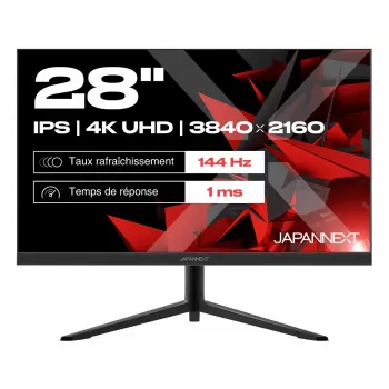 JAPANNEXT JN-IPS280UHD144F monitorius 71.1 cm (28 colių) 3840 x 2160 4K Ultra HD LCD juodas
