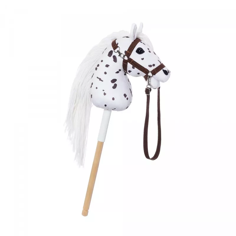 Arklys ant lazdelės HOPPIHORSE Hobby Horse A4 Leopard