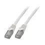 EFB-Elektronik RJ45 jungiamasis laidas Cat.6 U/UTP LSZH CCA Baltas 0,5m (K8104WS.0,5)