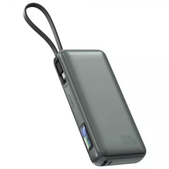 Power bank 4smarts 541603 – Li‑Ion 20000 mAh, USB‑C + USB‑A, 165 W bendra galia, 5 A, pilka