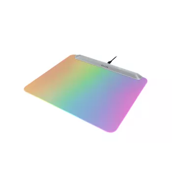 Žaidimų pelės kilimėlis Razer Firefly V2 Pro White – RGB apšvietimas, USB maitinimas, neslystantis pagrindas