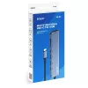 USB Type-C stotelė SAVIO AK-82 su HDMI, MicroSD, USB 3.2 Gen1, PD praėjimu, 4K@30Hz, 5000 Mbit/s, juoda