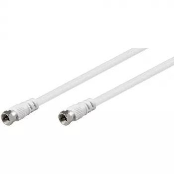 Wentronic Goobay SAT jungiamasis kabelis, baltas, 5 m - F kištukas F kištukas (11725)