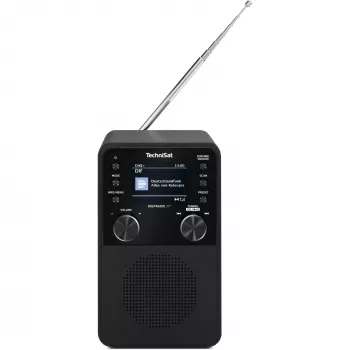 Skaitmeninis radijas TECHNISAT DigitRadio 317 – juodas, FM ir DAB+ priėmimas