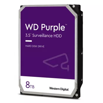 Kietasis diskas Western Digital 8 TB 3,5 colio Serial ATA III WD81PURZ