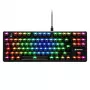 Mechaninė žaidimų klaviatūra Sharkoon Crystal Shark Black DE su RGB apšvietimu