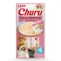 INABA Churu Tuna with salmon skanėstai katėms 4x14 g