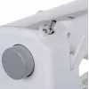 Pusiau automatinė siuvimo mašina SINGER M1005 — 11 siūlių, 4 mm dygsnio plotis, viršutinė drop-in ritė, laisva rankovė, 2,5 kg