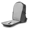 Kuprinė XDDESIGN Bizz Grey P705.932 – atspari vandeniui, lengva miesto kuprinė