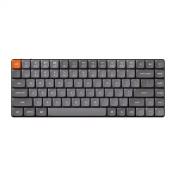 Klaviatūra Keychron K3 Pro Universal USB + Bluetooth QWERTY Juoda Pilka Raudona