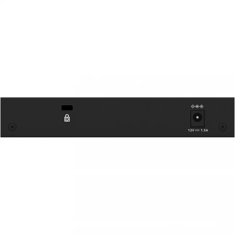 NETGEAR GS308E valdomas L2/L3 Gigabit Ethernet (10/100/1000) jungiklis, 8 prievadai, juodas