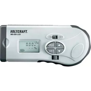 Voltcraft MS-229 LCD akumuliatorių ir baterijų testeris 1,2–12 V