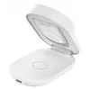 Vidinis belaidis įkroviklis Belkin UltraCharge 25W Qi2 3in1 Magnetinis apvalus baltas EU
