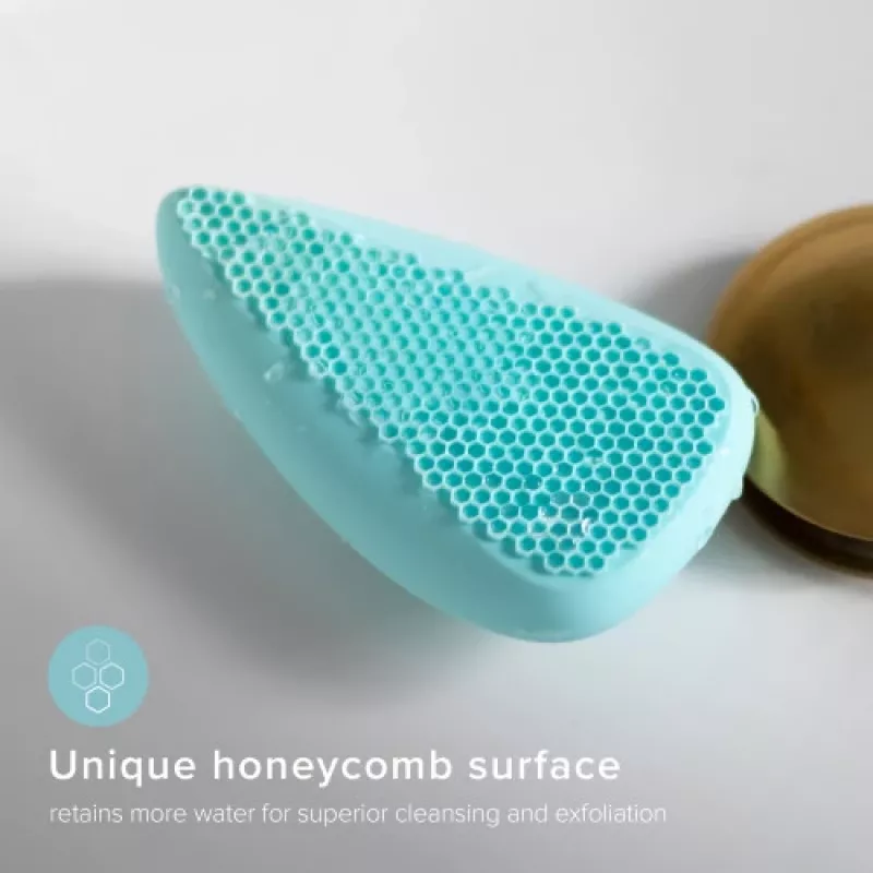 Veido valymo šepetėlis Homedics FAC-350-EUA Honeycomb Silicon, silikoninė korio formos galvutė švelniam valymui