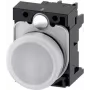 Siemens indikatoriaus lemputė plokščia balta 230 V/AC SIRIUS ACT 3SU1106-6AA60-1AA0 1 vnt.