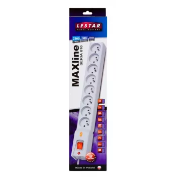 LESTAR LX 810 G-a K.:SZ 3,0M, apsauginis nuo viršįtampių, 3 m, pilka