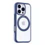 Torras Ostand R Fusion X00FX1881 magnetinis dėklas iPhone 16 Pro su 360° sukamu žiedu-stovu, mėlynas