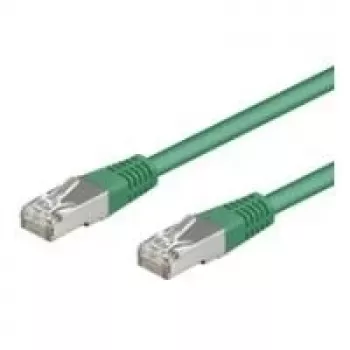 Wentronic Goobay CAT 5e jungiamasis kabelis, SF/UTP, žalias, 50 m - CCA vario mišinys (68052)