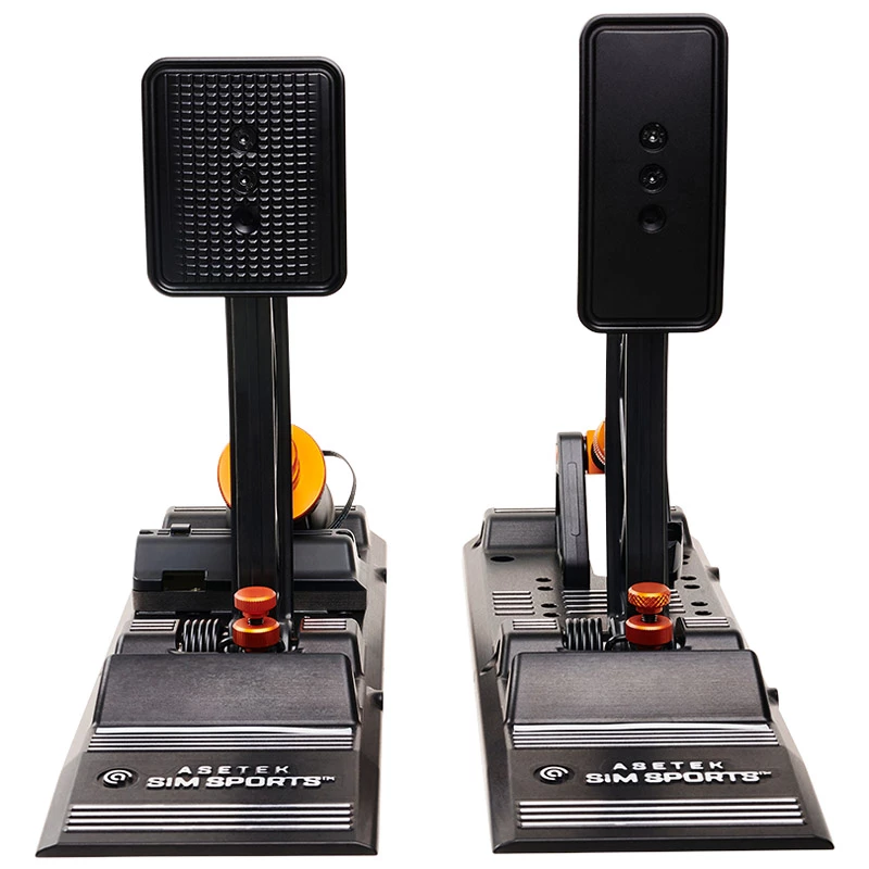 Asetek SimSports Forte S Sim Racing dujų ir stabdžių pedalai