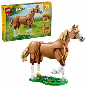 LEGO Creator 3-in-1 Magnificent Steed 31166 konstruktorius – 685 detalių, 9+ metų