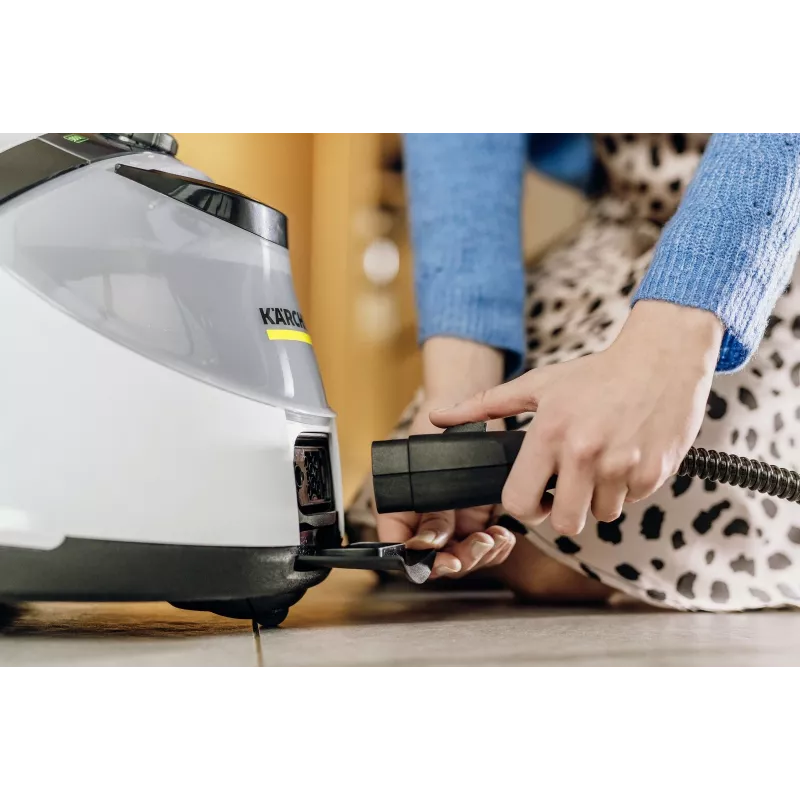 Kärcher SC 5 EasyFix IRON cilindrinis garų valytuvas 1.5 L 2250 W juodas, baltas