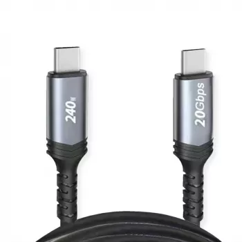 USB laidas VALUE 11.99.9087 USB4 Gen 2x2 2 m USB C juodas