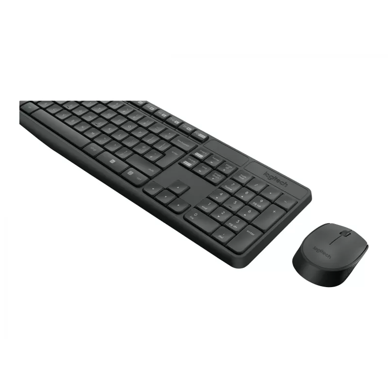 Belaidis klaviatūros ir pelės rinkinys Logitech MK235