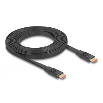 HDMI kabelis DeLOCK 81003 3 m HDMI A tipo kištukas 48 Gbit/s juodas