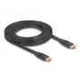 HDMI kabelis DeLOCK 81003 3 m HDMI A tipo kištukas 48 Gbit/s juodas
