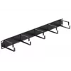 DeLOCK 42496 1U kabelių valdymo skydelis 19 inch