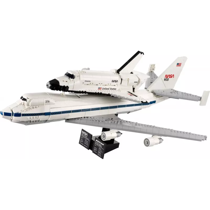LEGO Icons 10360 Shuttle Carrier Aircraft kaladėlių rinkinys, 2417 detalių