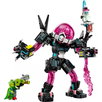 LEGO 71495 Mateo vs. Cyberbrain Mech – statybinis žaislas su minifigūrėlėmis ir pastatomu mech